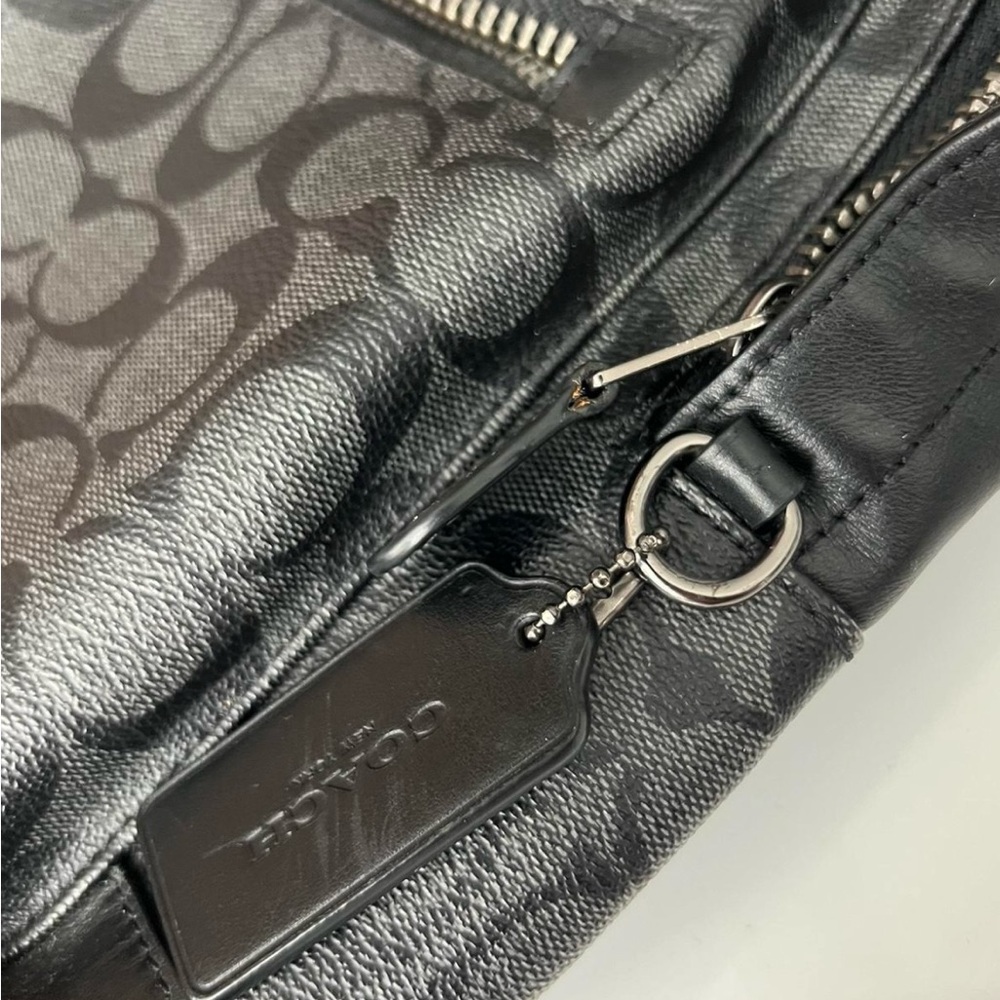 COACH shoulder bag/mini backpack, fanny pack, West Pack BLACK - Picture 7 of 8